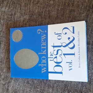 Who knew? Book best of vol 1 and 2 tips on daily tricks and tips